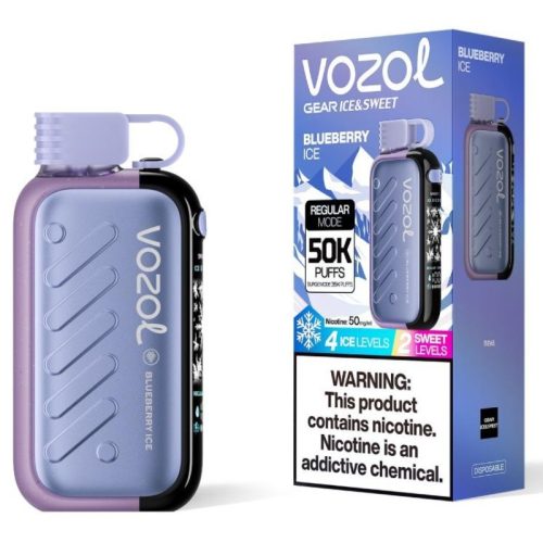 Vozol Gear Ice & Sweet 50000 Blueberry Ice Smaak - Vozol Vape Nederland Vozol Gear Ice & Sweet 50000 Blueberry Ice Smaak - Vozol Vape Nederland