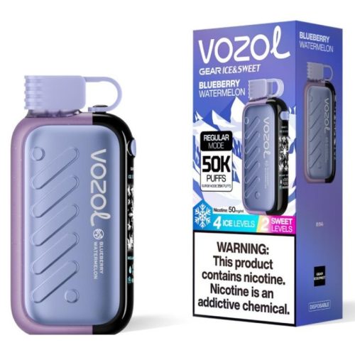 Vozol Gear Ice & Sweet 50k Blueberry Watermelon Smaak - Vozol Vape Nederland Vozol Gear Ice & Sweet 50k Blueberry Watermelon Smaak - Vozol Vape Nederland