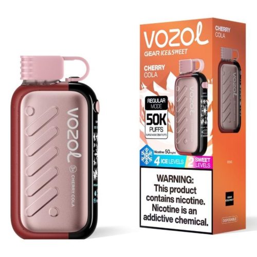 Vozol Gear Ice & Sweet 50000 Cherry Cola Smaak - Vozol Vape Nederland Vozol Gear Ice & Sweet 50000 Cherry Cola Smaak - Vozol Vape Nederland