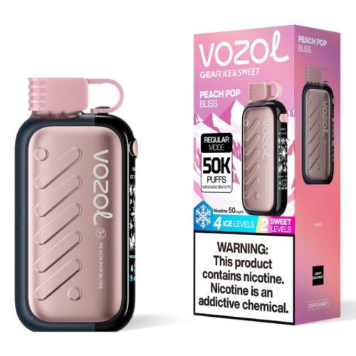 Vozol Gear 50k Peach Pop Bliss Smaak - Vozol Vape Nederland Vozol Gear 50k Peach Pop Bliss Smaak - Vozol Vape Nederland
