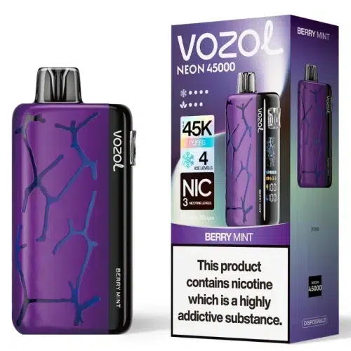 Vozol 45000 Berry Mint Smaak - Vozol Vape Nederland Vozol 45000 Berry Mint Smaak - Vozol Vape Nederland