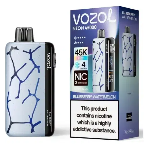 Vozol Neon Blueberry Watermelon Smaak - Vozol Vape Nederland Vozol Neon Blueberry Watermelon Smaak - Vozol Vape Nederland