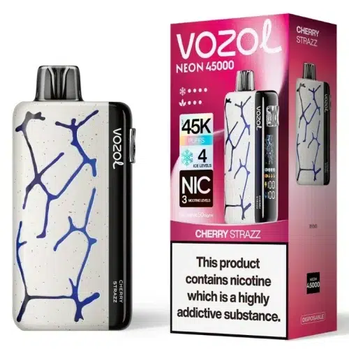 Vozol Neon 45000 Cherry Strazz Smaak - Vozol Vape Nederland Vozol Neon 45000 Cherry Strazz Smaak - Vozol Vape Nederland