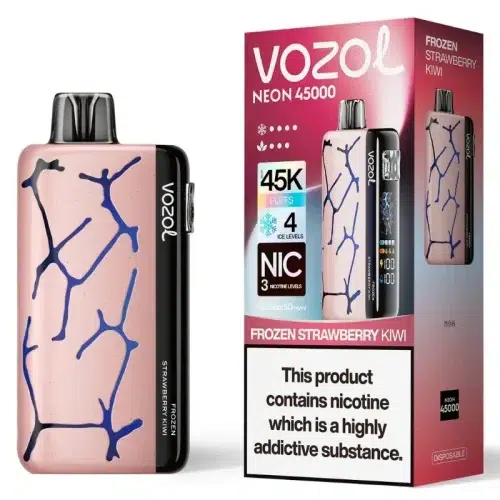 Vozol 45000 Frozen Strawberry Kiwi Smaak - Vozol Vape Nederland Vozol 45000 Frozen Strawberry Kiwi Smaak - Vozol Vape Nederland