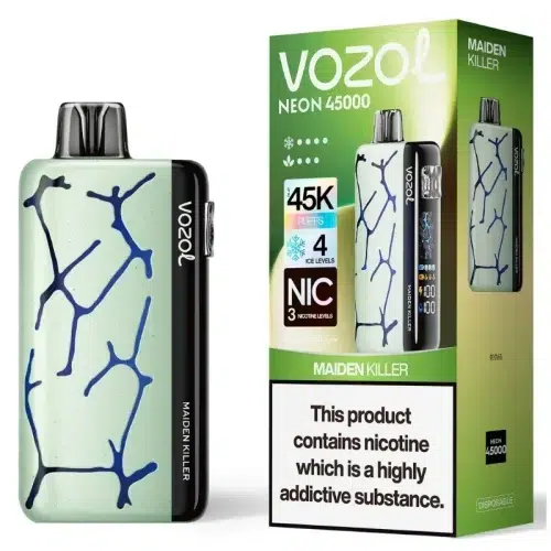 Vozol Neon 45000 Maiden Killer Smaak - Vozol Vape Nederland Vozol Neon 45000 Maiden Killer Smaak - Vozol Vape Nederland