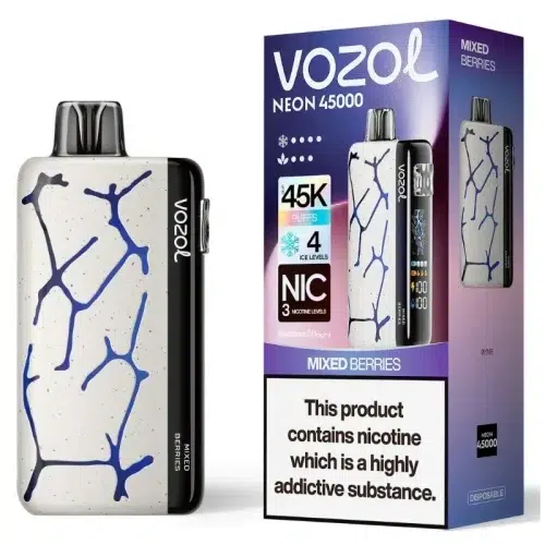 Vozol Neon 45000 Mixed Berries Smaak - Vozol Vape Nederland Vozol Neon 45000 Mixed Berries Smaak - Vozol Vape Nederland