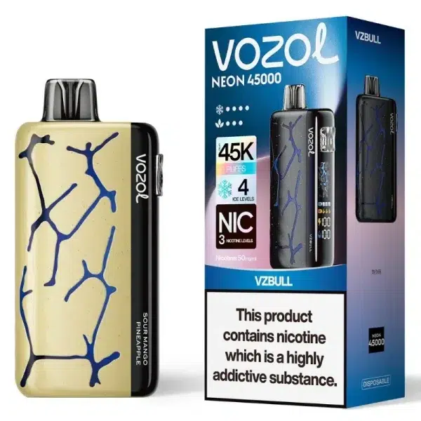 Vozol Neon 45000 VZbull Smaak - Vozol Vape Nederland Vozol Neon 45000 VZbull Smaak - Vozol Vape Nederland