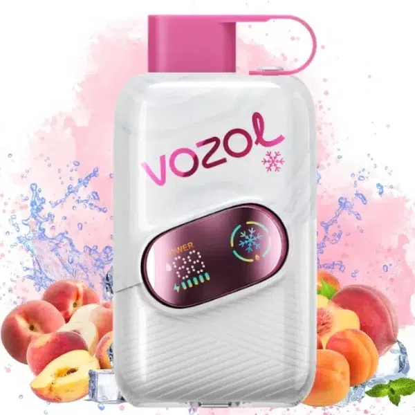 Vozol Star Click 50K Peach Ice - Vozol Vape Nederland Vozol Star Click 50K Peach Ice - Vozol Vape Nederland